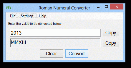 Roman Numeral Converter