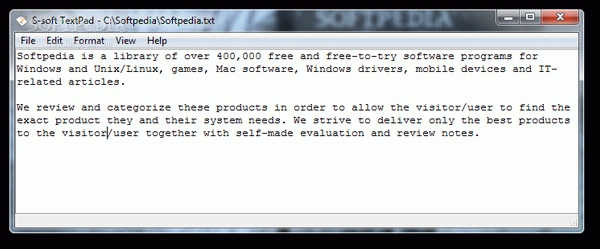 S-soft Textpad