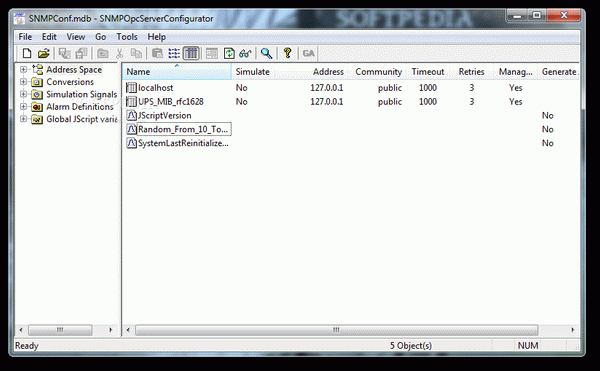 SAEAUT SNMP OPC Server Basic