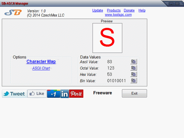 SB-ASCII Manager