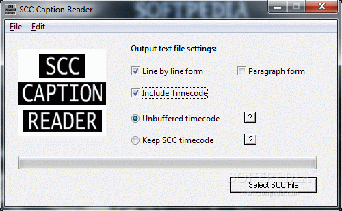 SCC Caption Reader