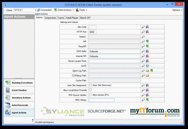 SCCM Client Center