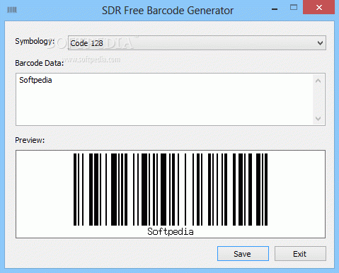 SDR Free Barcode Generator