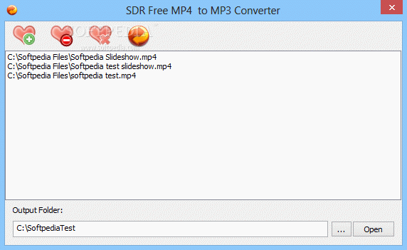 SDR Free MP4 to MP3 Converter