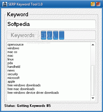 SERP Keyword Tool