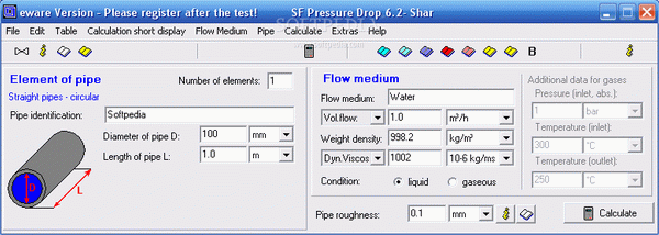 SF Pressure Drop