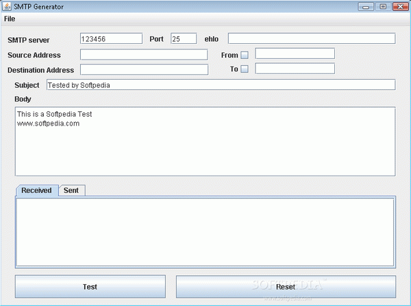 SMTP/Email Tester