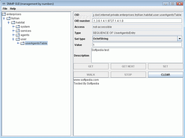 SNMP GUI - ADK