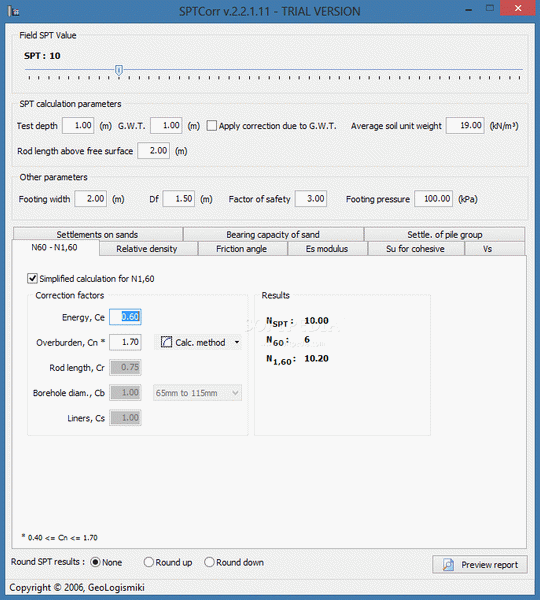 SPTCorr Portable