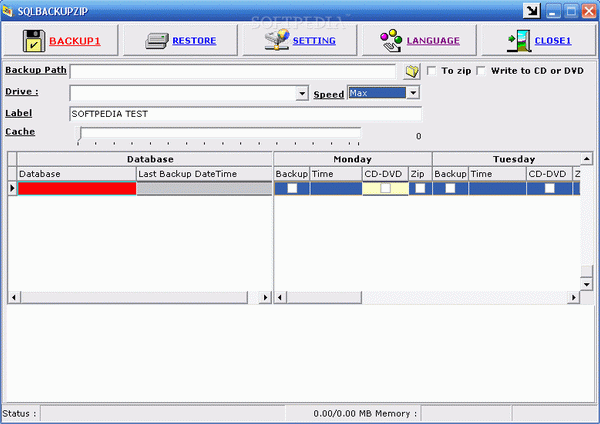 SQLBACKUPZIP