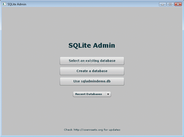 SQLite Admin