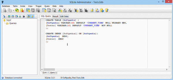 SQLite Administrator