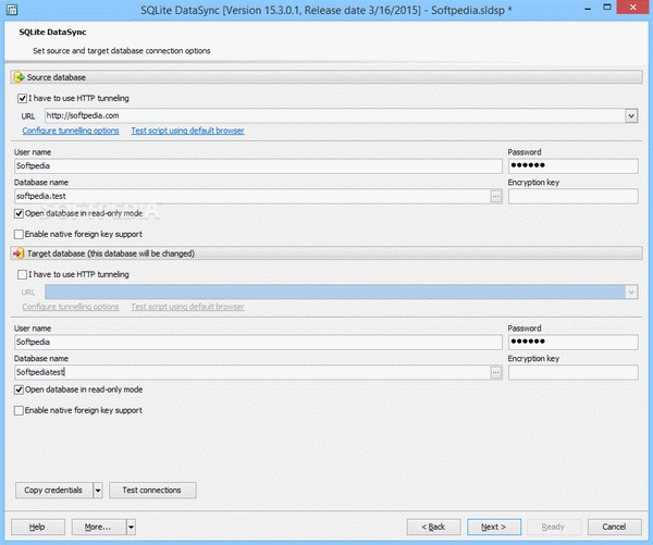 SQLite Data Sync