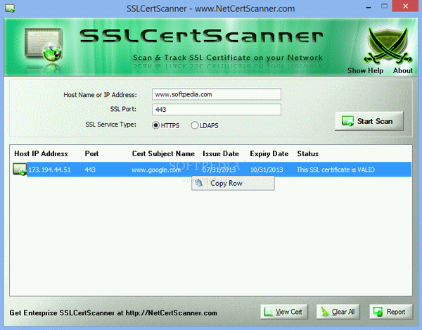 SSLCertScanner Portable