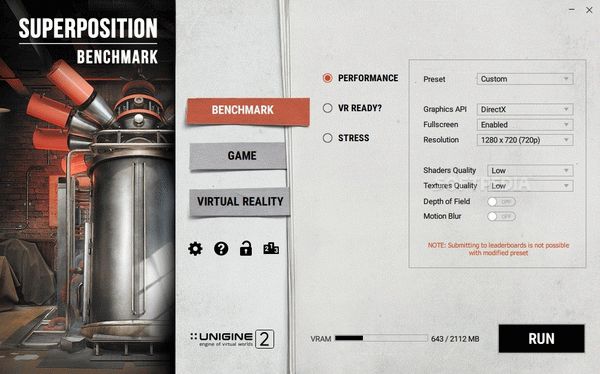 SUPERPOSITION Benchmark