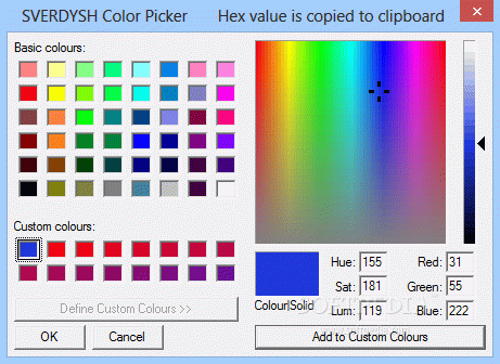 SVERDYSH Color Picker