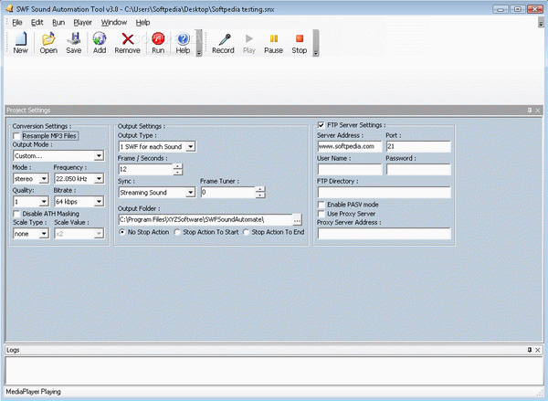 SWF Sound Automation Tool