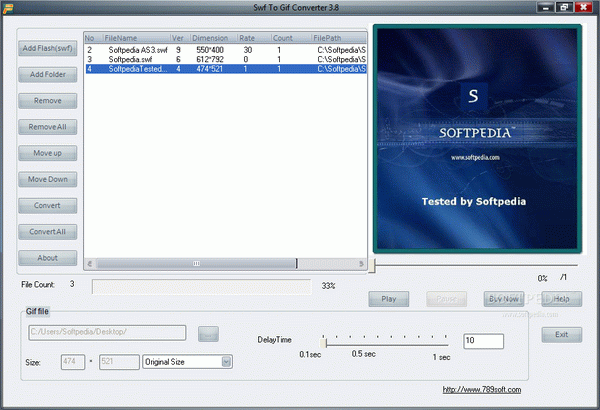 SWF to GIF Converter