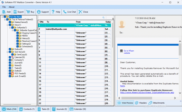 SYSessential PST to MBOX Converter