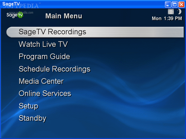 SageTV Media Center