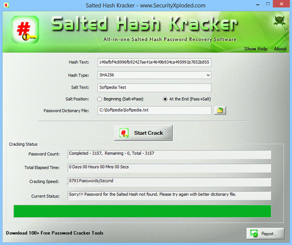Salted Hash Kracker