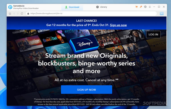 SameMovie DisneyPlus Video Downloader