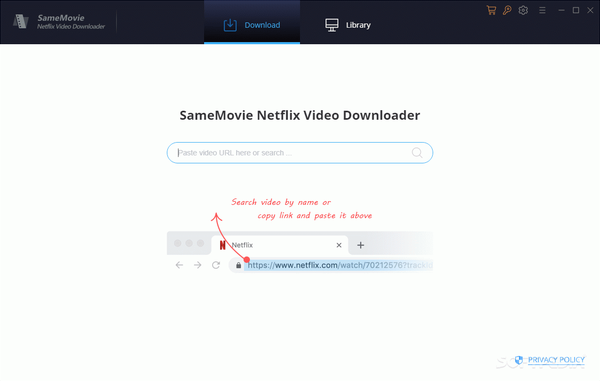 SameMovie Netflix Video Downloader