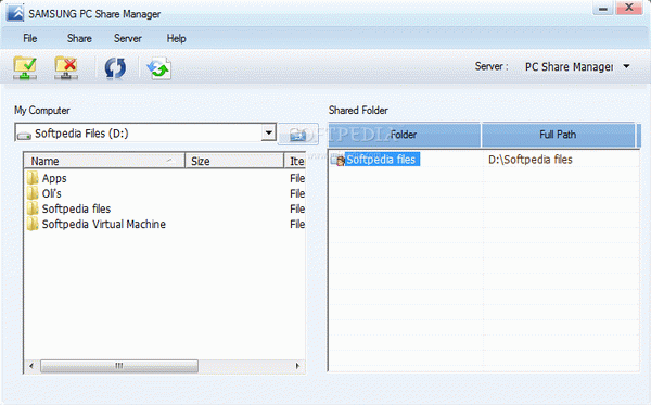 Samsung PC Share Manager