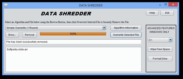 DATA SHREDDER