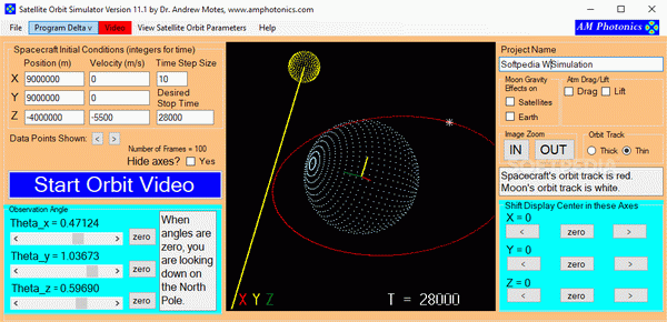 Satellite Orbit Simulator