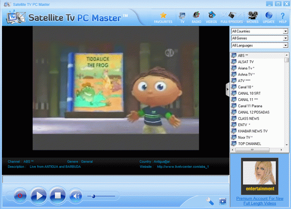 Satellite TV PC Master