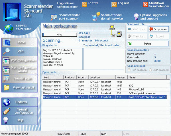 Scanmetender Standard