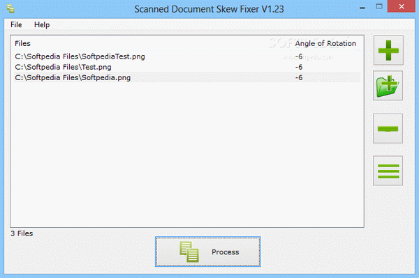 Scanned Document Skew Fixer