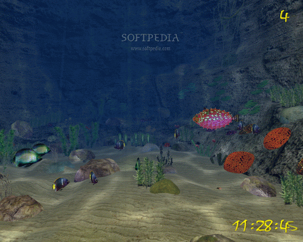 Sea Dive3D Screensaver
