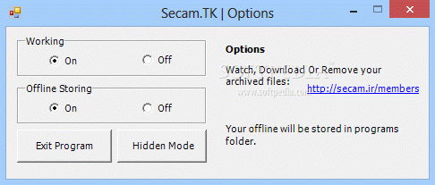 Secam.tk (formerly SecurityCam.tk client)