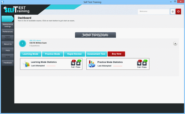 Self Test Training - CCIE RS 400-101