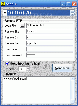 Send IP