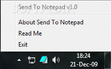 Send To Notepad