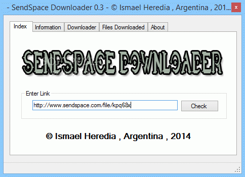 SendSpace Downloader