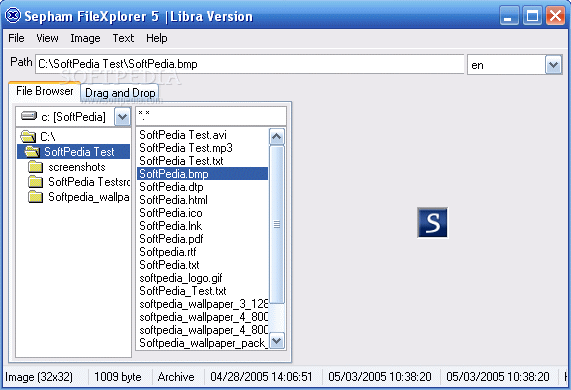 Sepham FileXplorer Libra Version
