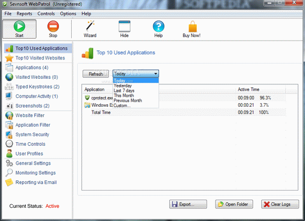 Sevnsoft WebPatrol Free Edition