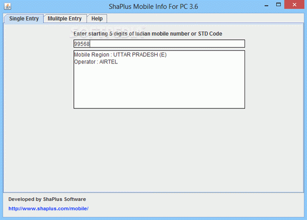ShaPlus Mobile Info For PC
