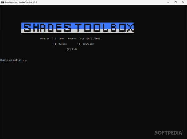 Shades Toolbox