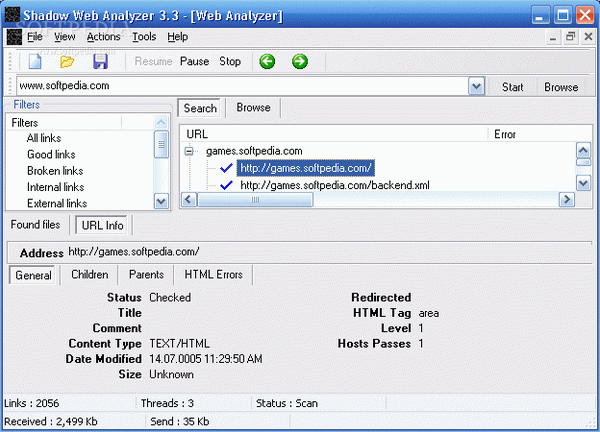 Shadow Web Analyzer