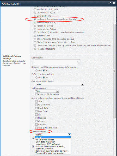 SharePoint Default Value Add-Ons