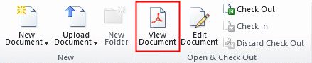 SharePoint Document Viewer