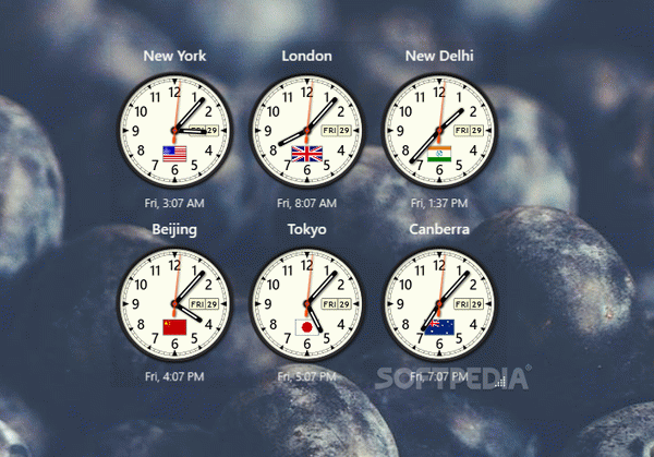 Sharp World Clock