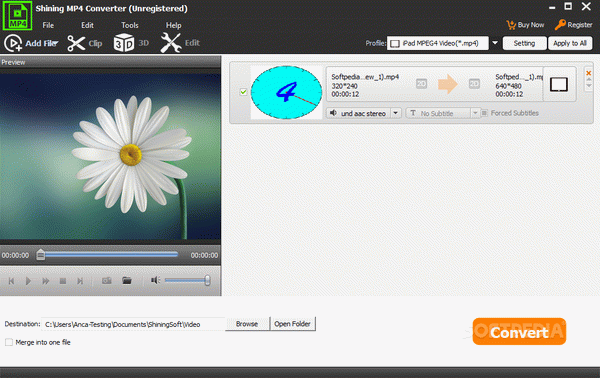 Shining MP4 Converter