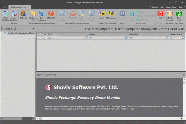 Shoviv Exchange Recovery