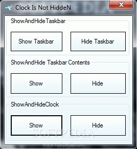 ShowAndHideTaskbarContents